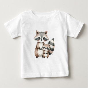 Mummy and Me-Racoon Baby T-Shirt