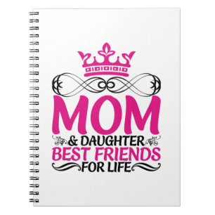Mummy Art Mum And Daughter Best Friends Notebook