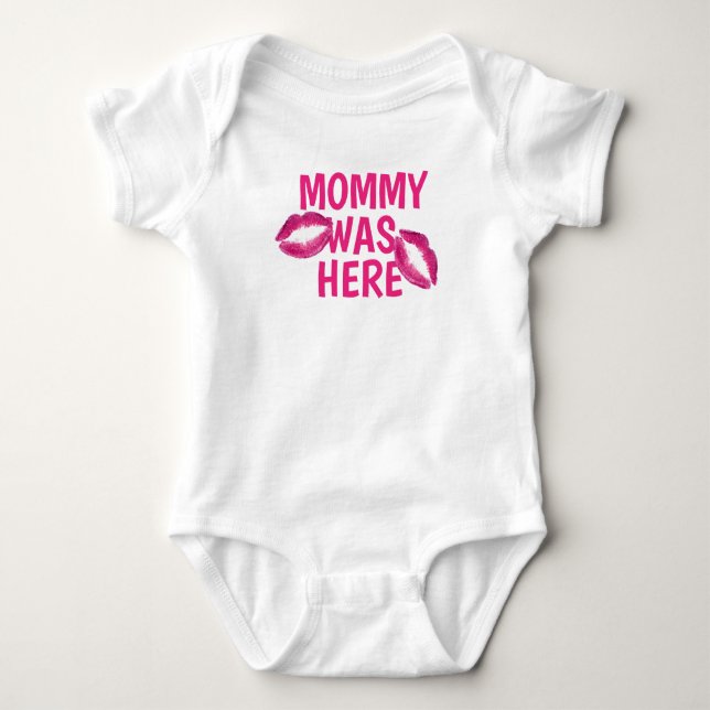 Mummy -  Baby Jersey Bodysuit (Front)