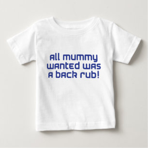 mummy blue baby T-Shirt