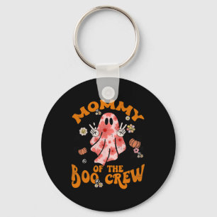 Mummy Boo Crew Groovy Matching Family Halloween Me Key Ring