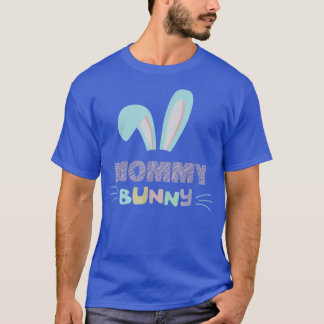 Mummy Bunny Easter Sunday Christian Religious Rise T-Shirt