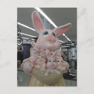 Mummy Bunny Postcard