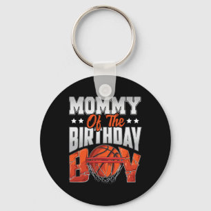 Mummy Bysketbyll Birthday Boy Family Byller B-day  Key Ring