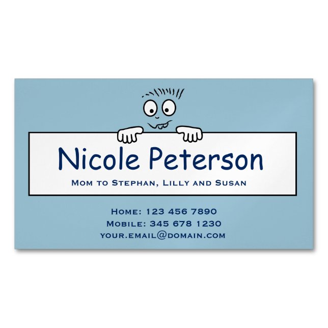 Mummy Calling Card (Front)