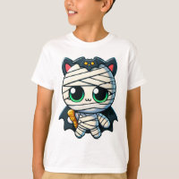 “Mummy Cat in Vampire Costume”