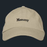 Mummy Custom Beautiful Lovely Cap Elegant Mum Hat<br><div class="desc">Show your appreciation and love for the wonderful moms in your life with our "Mummy" text embroidered hat. Combining comfort, style, and a heartfelt message, this hat is the perfect accessory for any mum who proudly embraces her role. The hat features the word "Mummy" elegantly embroidered in a beautiful script...</div>