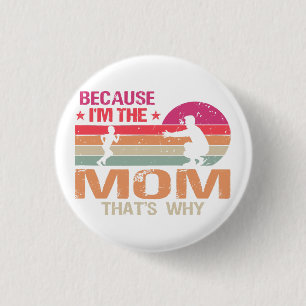 Mummy & Daddy got married mothers day 3 Cm Round Badge