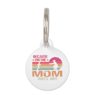 Mummy & Daddy got married mothers day Pet Tag