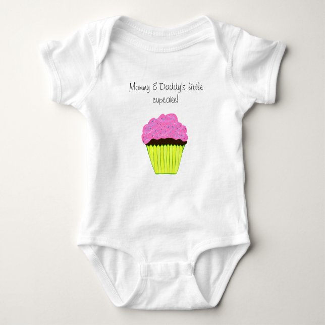 Mummy & Daddy's Little Cupcake Infant Creeper (Front)
