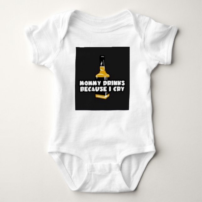 Mummy Drinks Baby Bodysuit (Front)