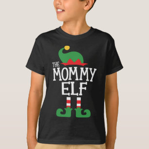 Mummy Elf Family Christmas Matching Top