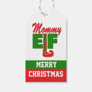 Mummy Elf Gift Tags