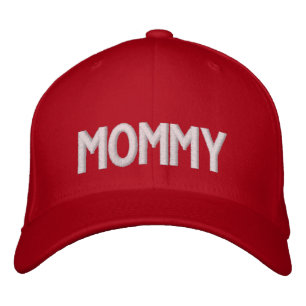 Mummy Embroidered Hat