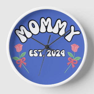 Mummy est 2024 clock