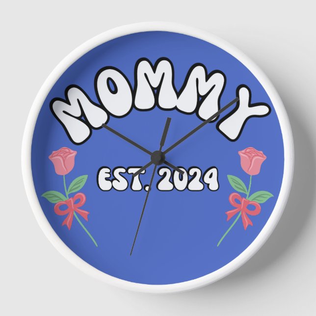 Mummy est 2024 clock (Front)