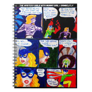 Mummy Girl & Damselfy Comic Book Art