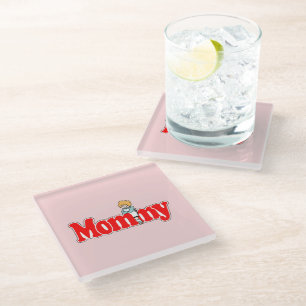 Mummy Glass Coaster