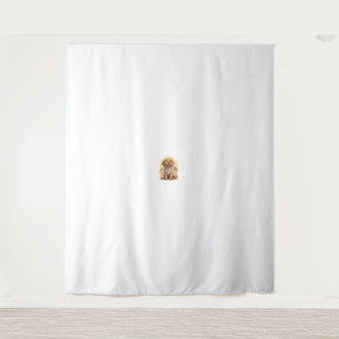 Mummy Golden Retriever Tapestry