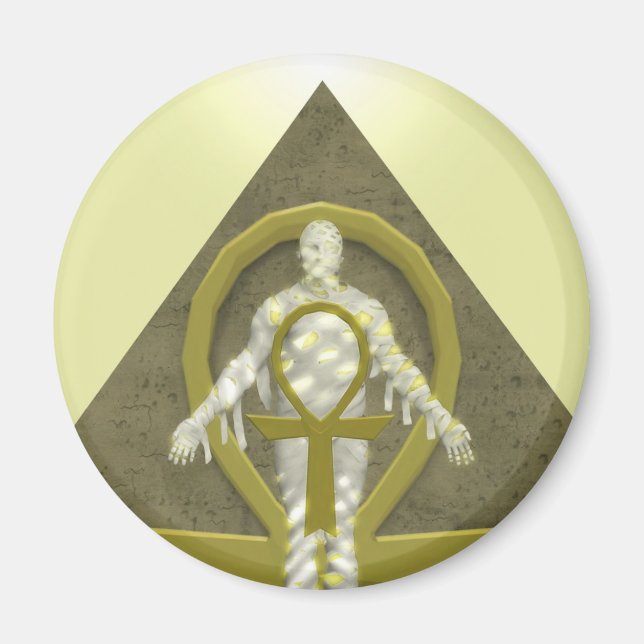 Mummy - Halloween Magnet (Front)