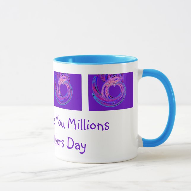 Mummy I Love You Millions Mug (Right)