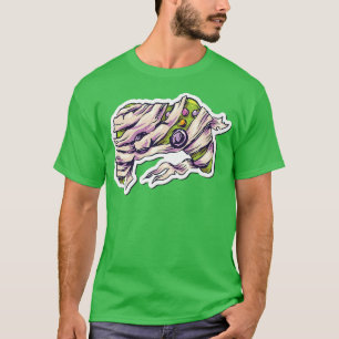 Mummy Joystick I Controller Halloween Gamer Horror T-Shirt
