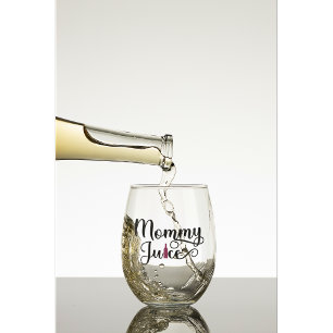 Mummy Juice Wine Glass