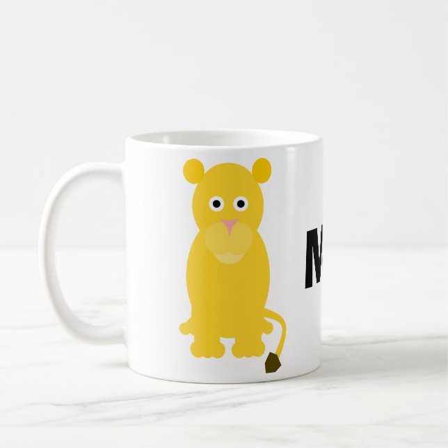 Mummy Lion Mug (Left)