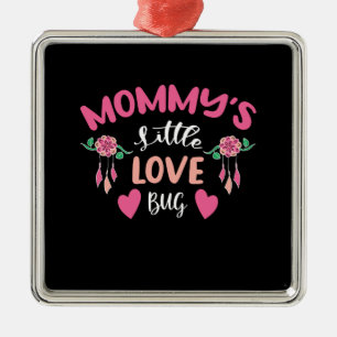 Mummy Little Love Bug Metal Tree Decoration