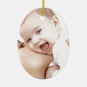 mummy loves baby ceramic tree decoration