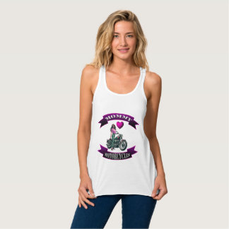 Mummy Loves Motorcycles Singlet