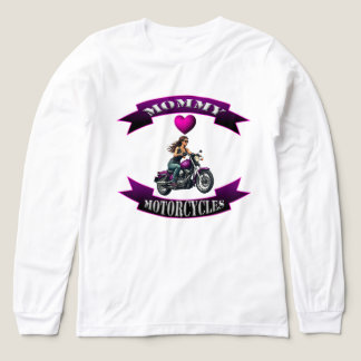 Mummy Loves Motorcycles Tri-Blend Shirt