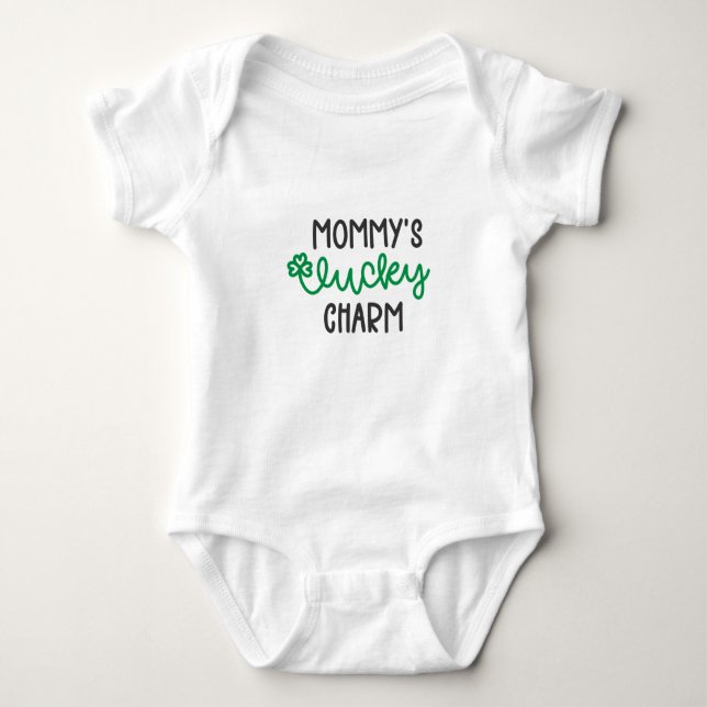 Mummy Lucky Charm Bodysuit (Front)