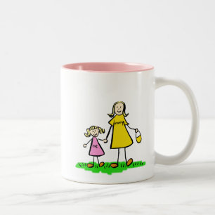 Mummy & Me Blonde Little Girl Mug