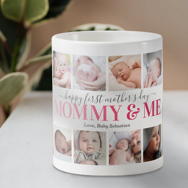 "Mummy & Me" First Mother's Day Photo Coffee Mug (Creator Uploaded)
