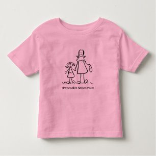 Mummy & Me - Mother and Daughter Custom T-Shirt
