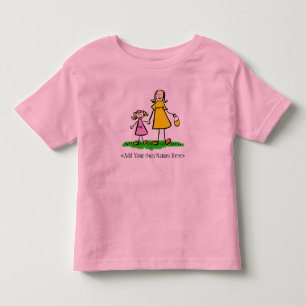 Mummy & Me Shirt (Blonde w Customise Names)
