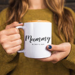 Mummy | Modern Mum Kids Names Mother's Day Coffee Mug<br><div class="desc">Simply,  stylish "Mummy" custom design in modern minimalist typography which can easily be personalised with kids names or your own special message. The perfect unique gift for a new mum,  mother's day,  mum's birthday or just because!</div>