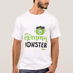 Mummy Monster Gifts Halloween Gift For Mum T-Shirt