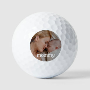 Mummy mothers day Custom photo Golf Balls