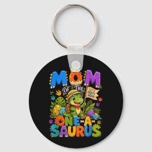 Mummy Mum Of The One-A-Saurus Dinosaur 1st Key Ring