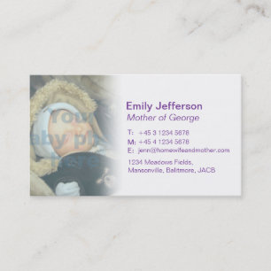 Mummy / mummy  calling information cards