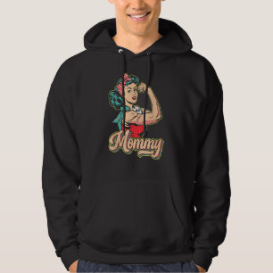 Mummy Muscle Retro Weightlifting And Bodybuilding Hoodie