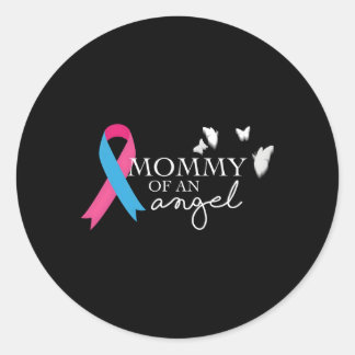 Mummy Of An Angel National Pregnancy And Infant Lo Classic Round Sticker