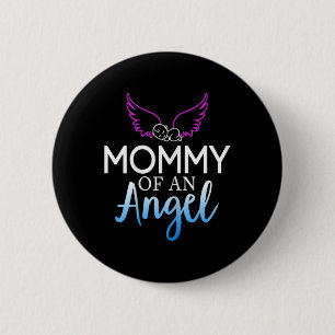 Mummy Of An Angel Sids Awareness Month  6 Cm Round Badge
