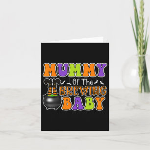 Mummy Of Brewing Baby Halloween Costume 1 Card