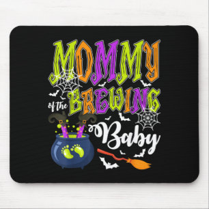 Mummy of Brewing Baby Matching Family Halloween Mouse Pad