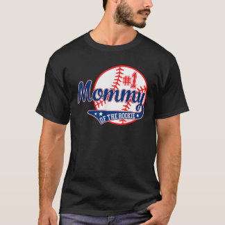 Mummy of Rookie 1st Birthday Baseball Theme Matchi T-Shirt