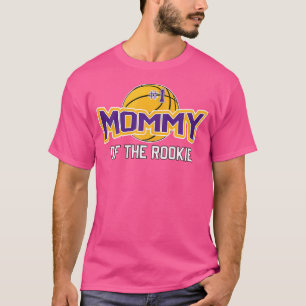 Mummy Of Rookie 1St Birthday Basketball Theme Matc T-Shirt
