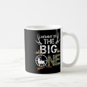 Mummy Of The Big One Birthday Boy Deer Hunter Camo Coffee Mug